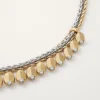 Collar Grain De Café, diamantes