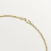 Collar Grain De Café, diamantes
