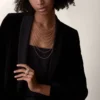 Collar largo Agrafe, semipavé
