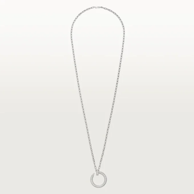 Collar largo Juste Un Clou, multiuso, modelo extragrande, pavé