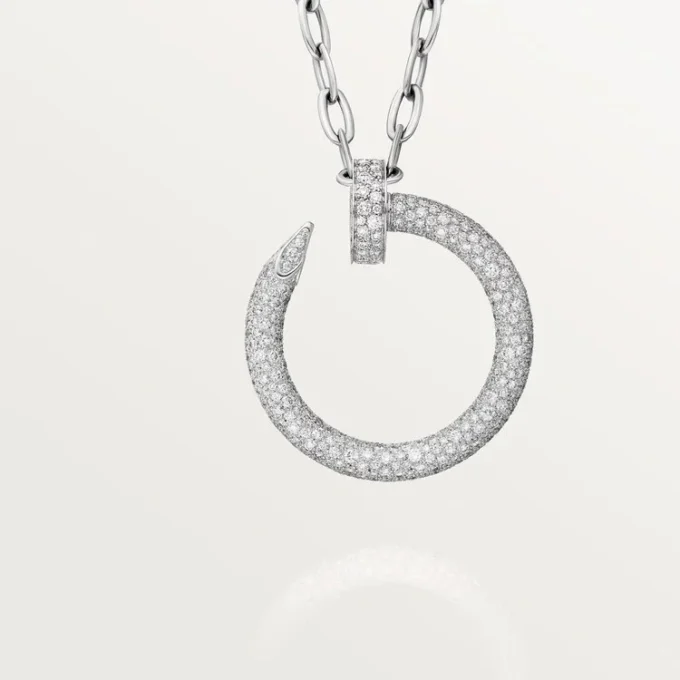 Collar largo Juste Un Clou, multiuso, modelo extragrande, pavé