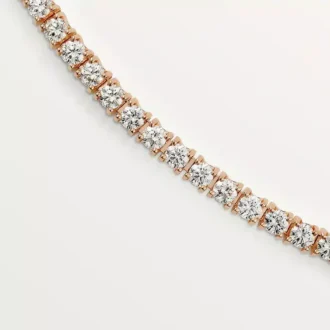 Collar Lignes Essentielles, diamantes de talla brillante