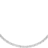 Collar Lignes Essentielles, diamantes de talla ovalada