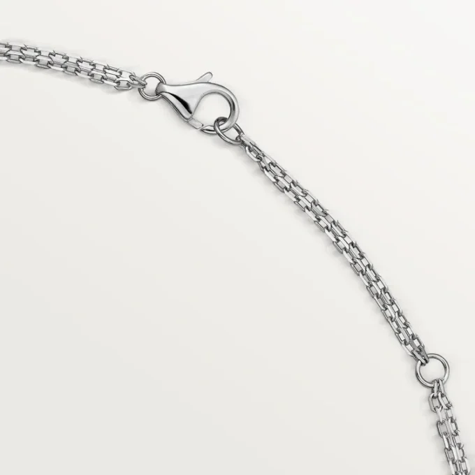 Collar Love, 2 diamantes – Oro blanco, Diamantes – Cartier