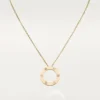 Collar Love, 3 diamantes – Oro amarillo, Diamantes – Cartier