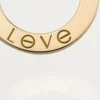 Collar Love, 3 diamantes – Oro amarillo, Diamantes – Cartier