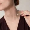 Collar Love, 6 diamantes – Oro rosa, oro blanco, diamantes – Cartier