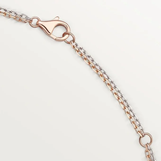 Collar Love, 6 diamantes – Oro rosa, oro blanco, diamantes – Cartier