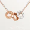Collar Love, 6 diamantes – Oro rosa, oro blanco, diamantes – Cartier
