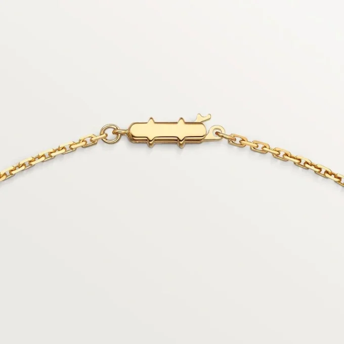 Collar Love, con pavé de diamantes – Oro amarillo, diamantes – Cartier