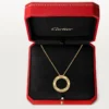 Collar Love, con pavé de diamantes – Oro amarillo, diamantes – Cartier