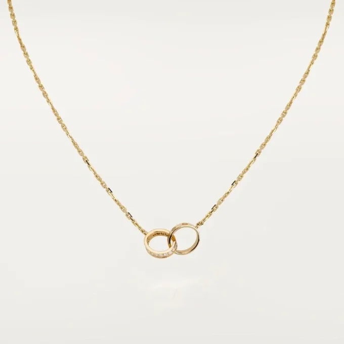 Collar Love, diamantes – Oro amarillo, diamantes – Cartier