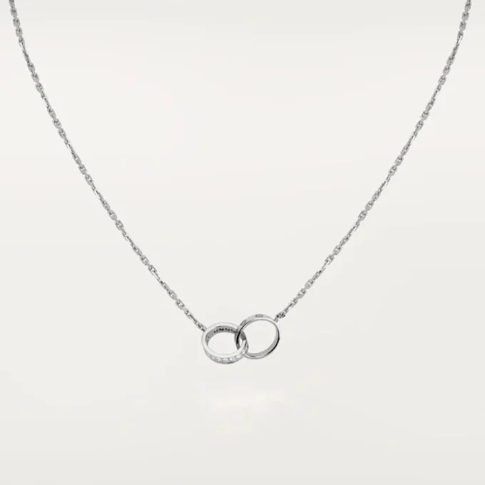 Collar Love, diamantes – Oro blanco, diamantes – Cartier