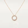 Collar Love – Oro rosa, diamantes – Cartier
