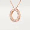 Collar Love – Oro rosa, diamantes – Cartier