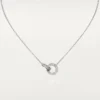 Collar Love, pavé de diamantes – Oro blanco, diamantes – Cartier