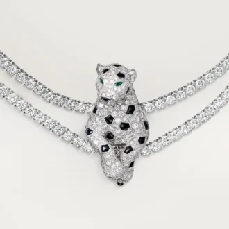 Collar Panthere de Cartier, multiuso, con pavé