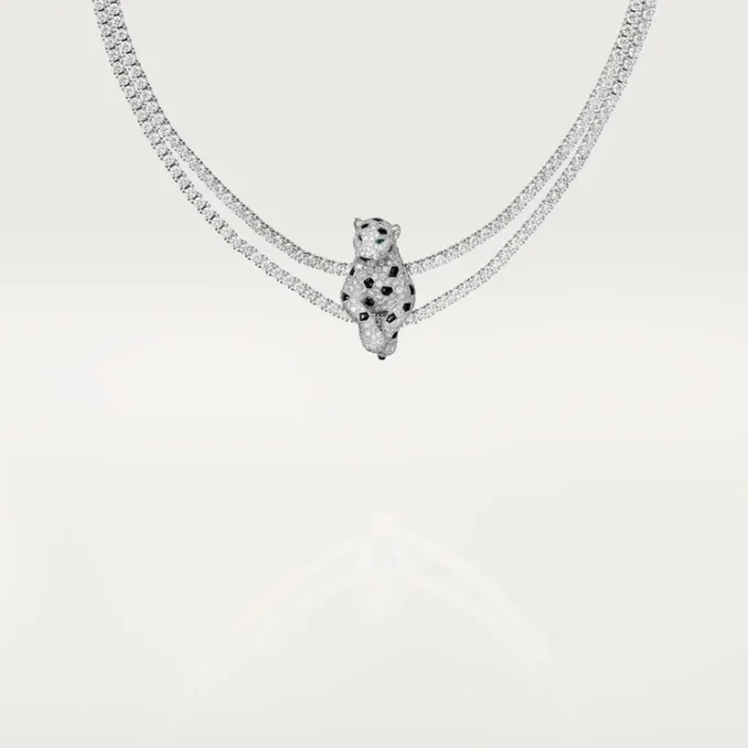 Collar Panthere de Cartier, multiuso, con pavé
