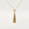 Collar Panthere de Cartier – Oro amarillo, laca negra, granates tsavorita, ónix, diamantes – Cartier