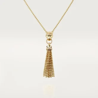 Collar Panthere de Cartier – Oro amarillo, laca negra, granates tsavorita, ónix, diamantes – Cartier