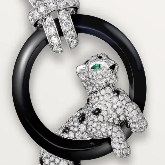 Collar Panthere de Cartier, pavé