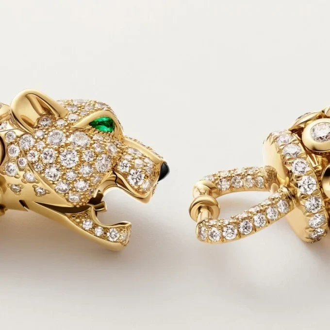 Collar Panthere de Cartier, pavé