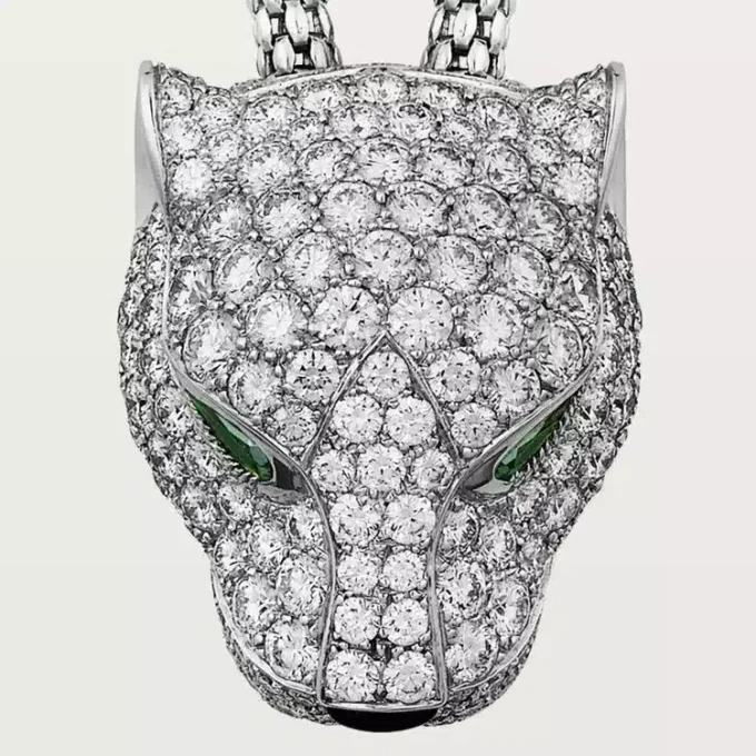 Collar Panthere de Cartier, pavé