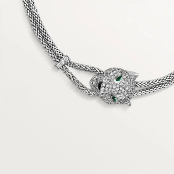 Collar Panthere de Cartier, pavé