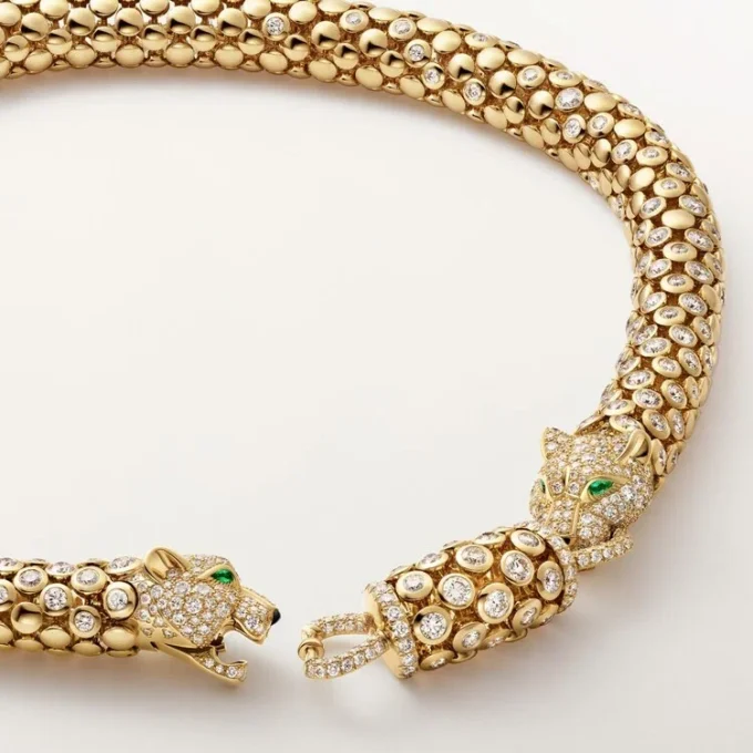 Collar Panthere de Cartier, pavé