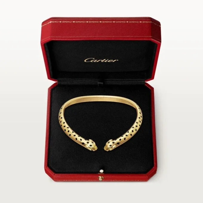 Collar Panthere De Cartier Torque, articulado