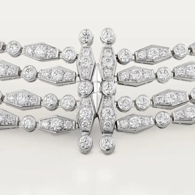 Collar Pluie De Cartier, diamantes
