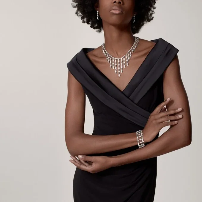 Collar Pluie De Cartier, diamantes