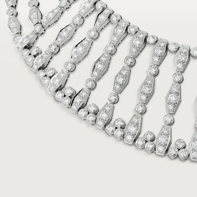 Collar Pluie De Cartier, diamantes