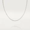 Collar Santos de Cartier – Oro blanco – Cartier