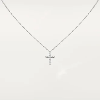 Collar Symbols – Oro blanco, diamantes – Cartier