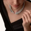 Collar Torque Indomptables De Cartier, pavé
