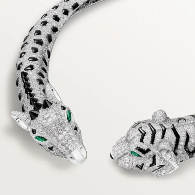 Collar Torque Indomptables De Cartier, pavé