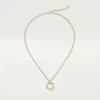 Collar Trinity con cadena de diamantes en oro tricolor | Cartier EE. UU.