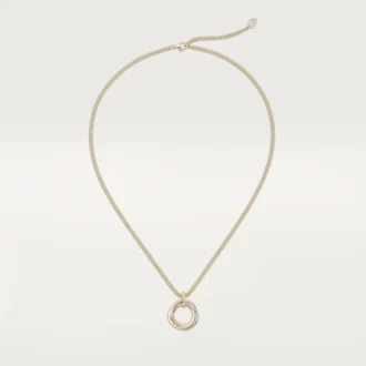 Collar Trinity con cadena de diamantes en oro tricolor | Cartier EE. UU.