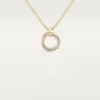 Collar Trinity con cadena de diamantes en oro tricolor | Cartier EE. UU.