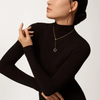 Collar Trinity, diamantes