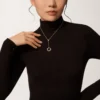 Collar Trinity, diamantes