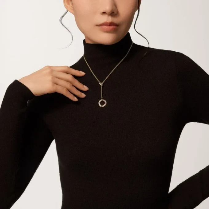 Collar Trinity, diamantes