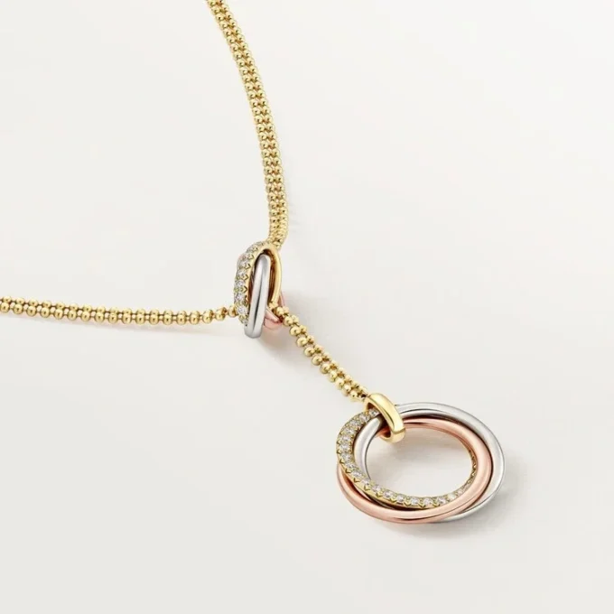 Collar Trinity, diamantes