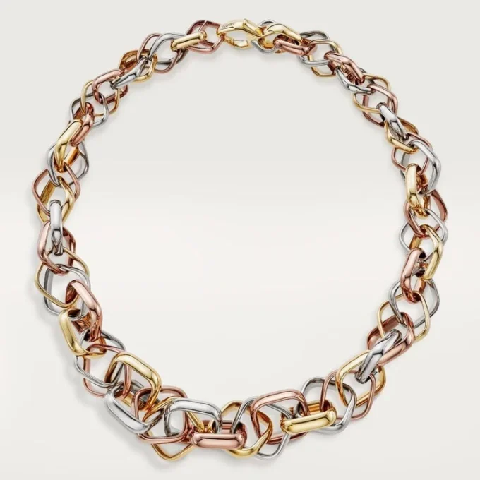 Collar Trinity, forma cojín, modelo extragrande
