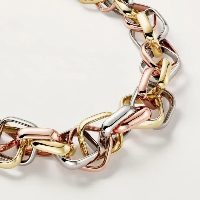 Collar Trinity, forma cojín, modelo extragrande