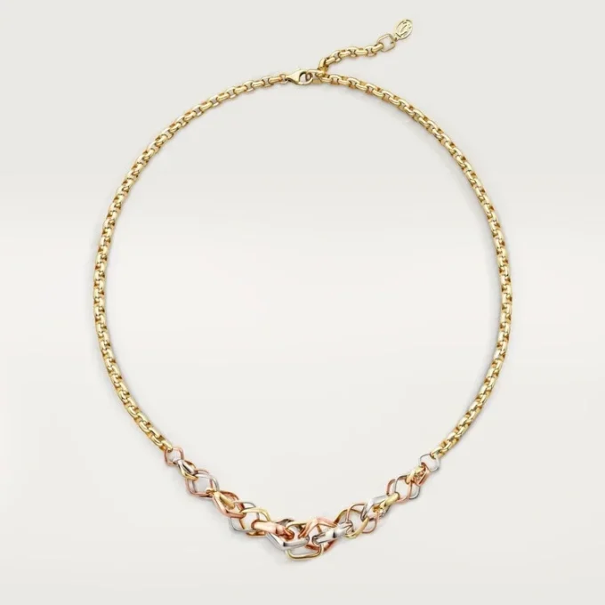 Collar Trinity, forma cojín, modelo mediano