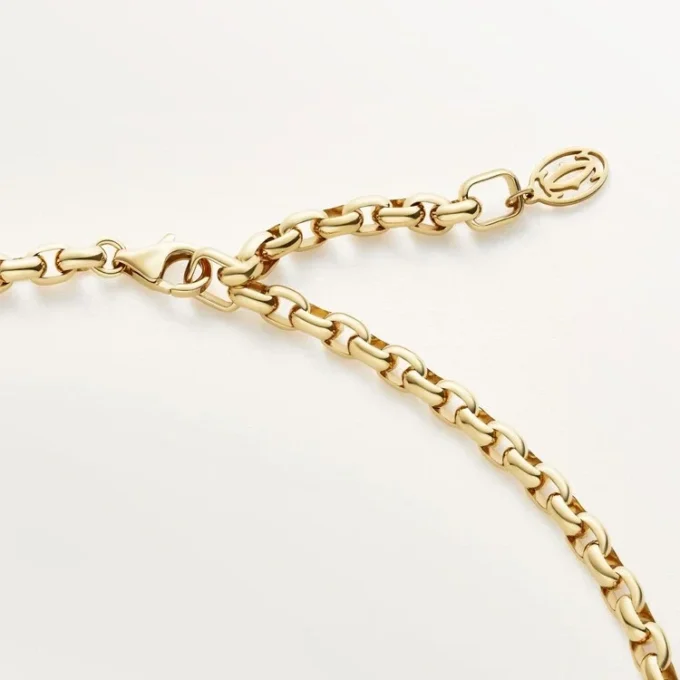 Collar Trinity, forma cojín, modelo mediano