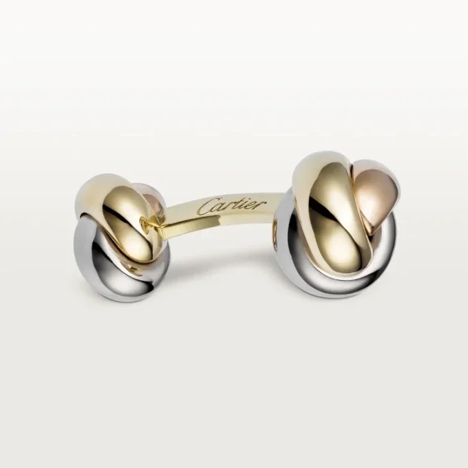 Gemelos Trinity – Oro amarillo, rosa y blanco – Cartier