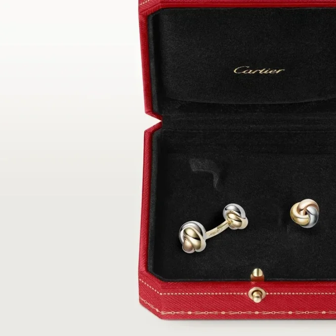 Gemelos Trinity – Oro amarillo, rosa y blanco – Cartier
